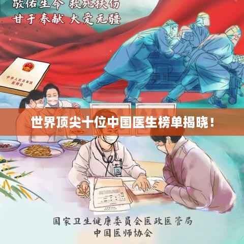 世界顶尖十位中国医生榜单揭晓！