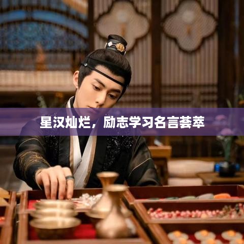 星汉灿烂，励志学习名言荟萃