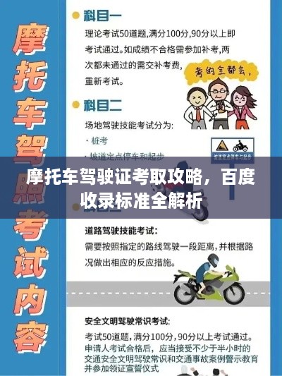 摩托车驾驶证考取攻略，百度收录标准全解析