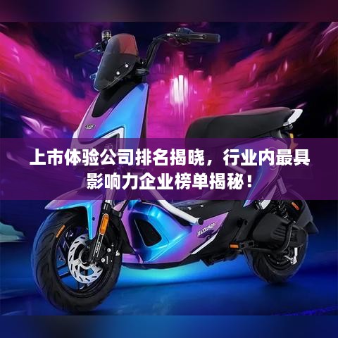 上市体验公司排名揭晓，行业内最具影响力企业榜单揭秘！